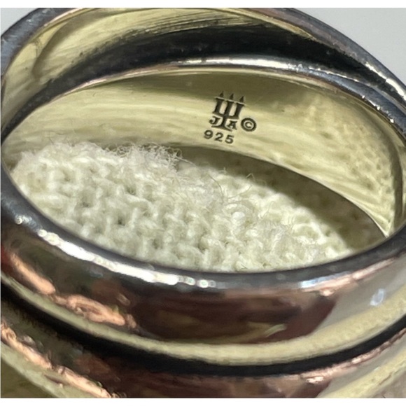 Retired James Avery “Endless Love” Sterling Silver 925 band. Size 6. - Picture 2 of 5